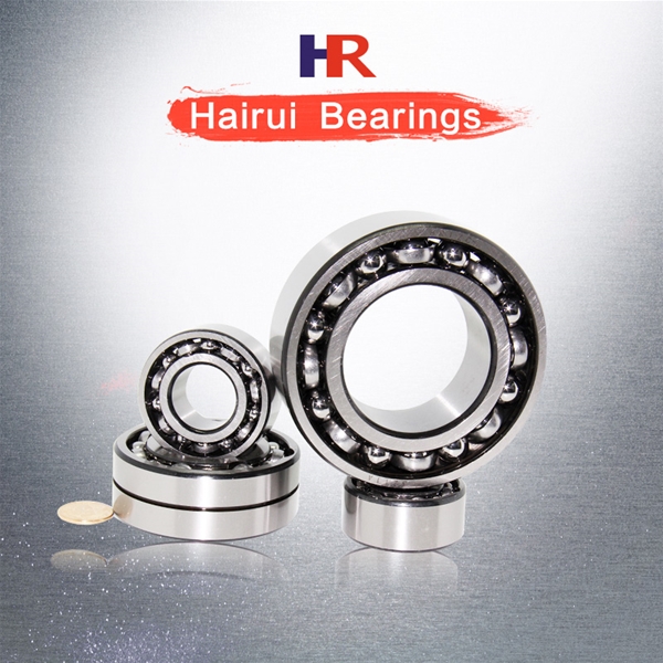 S-shaped iron cage double row angular contact ball bearing