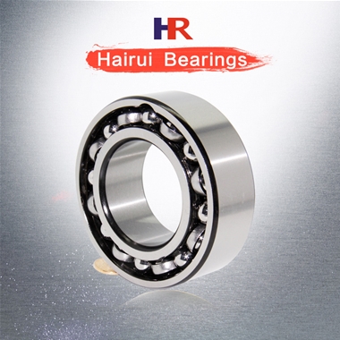 S-shaped iron cage double row angular contact ball bearing