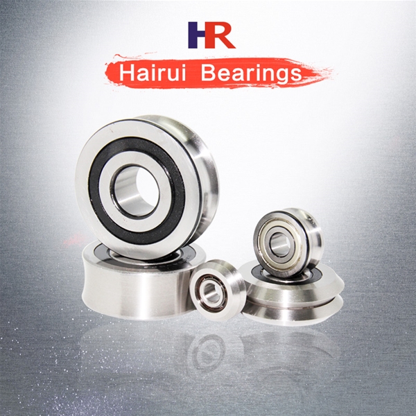 LFRDouble row angular contact ball guide bearings